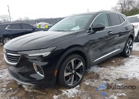 2021 Buick Envision Fwd Essence z USA, uszkodzony, nr VIN LRBFZNR46MD041779